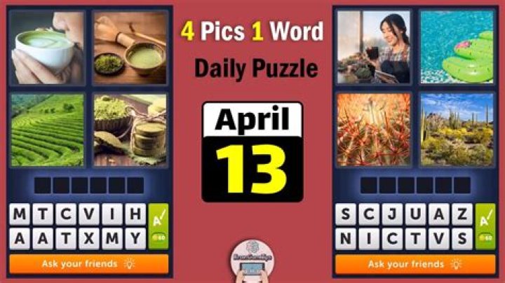 4 Pics 1 Word – April 14 2023 Daily Puzzle Answer