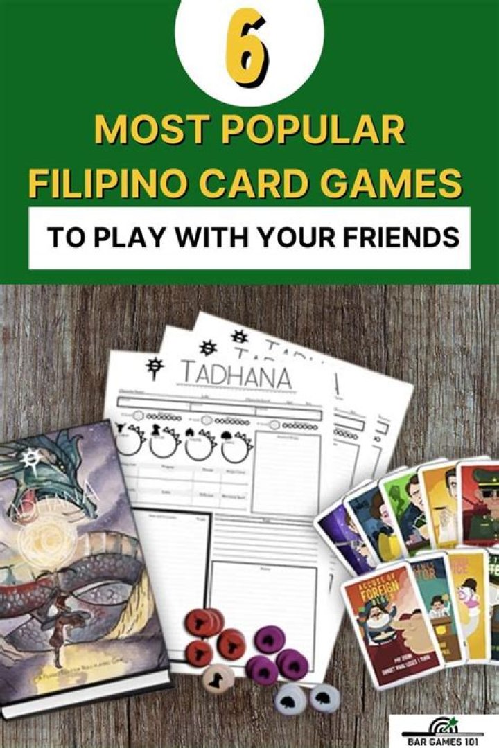 6 Most Popular Filipino Card Games to Play With Your Friends