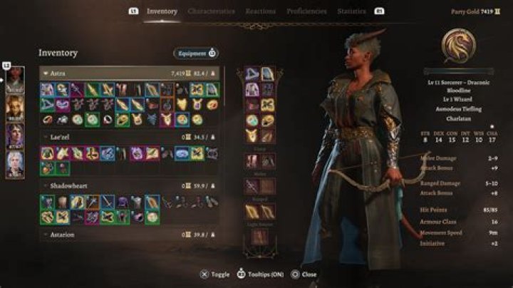 Baldur’s Gate 3 How to Select & Transfer Multiple Items
