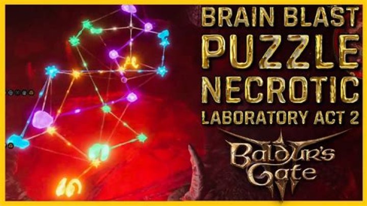 Baldur’s Gate 3 – Necrotic Laboratory Mind Link Brain Puzzle Solution (Act 2)