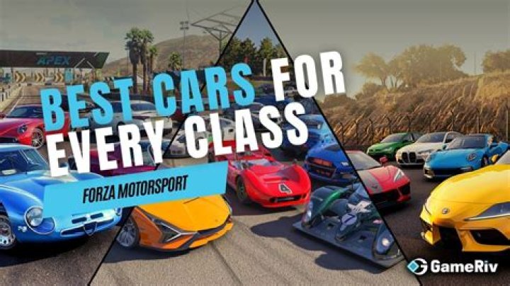 Best Cars For Every Class: Forza Motorsport
