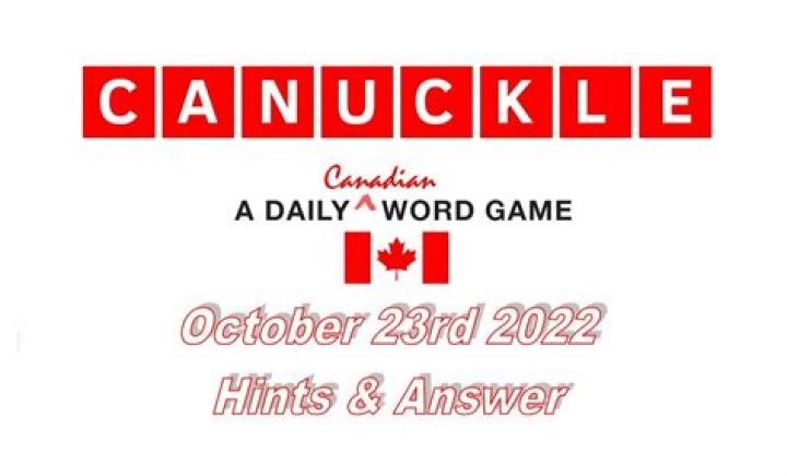 Canuckle Answer Today June 13, 2023