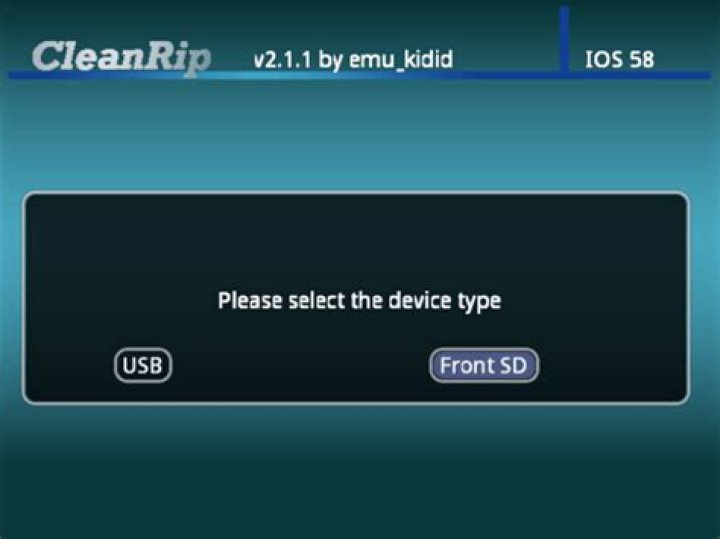 CleanRip Wii - GameBrew