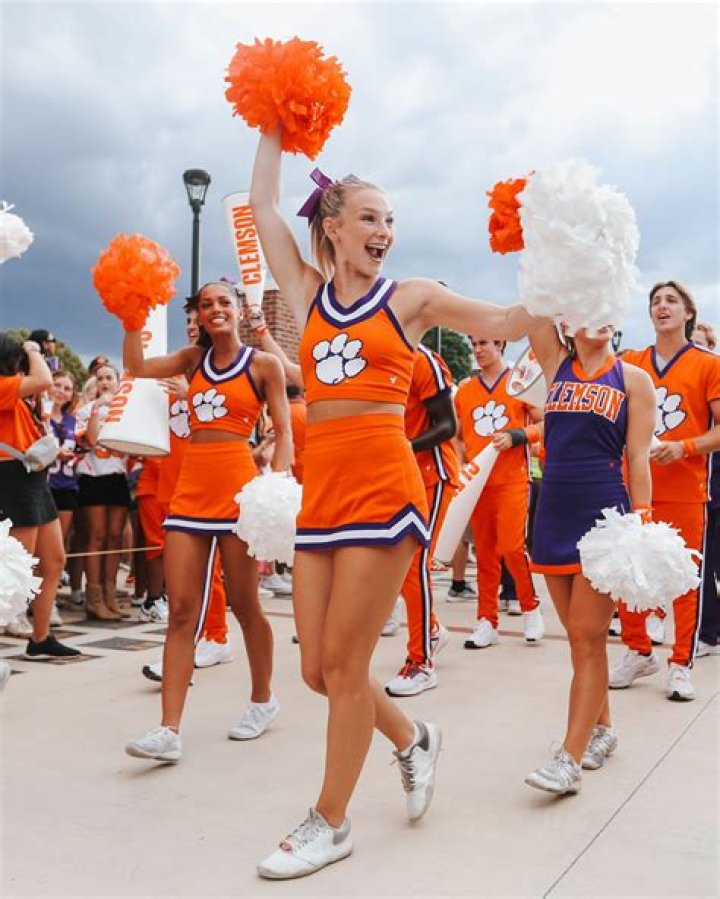 Clemson Cheerleader’s Wild Photos Go Viral After Duke Loss