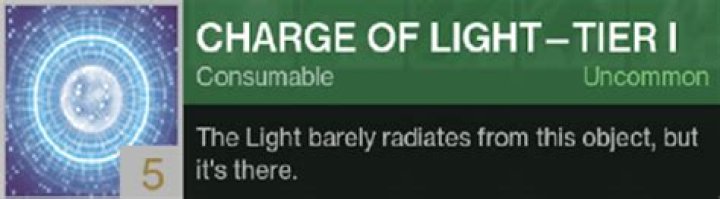 Destiny 2 How to Get Charge of Light