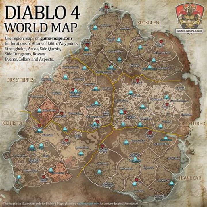 Diablo 4 Map