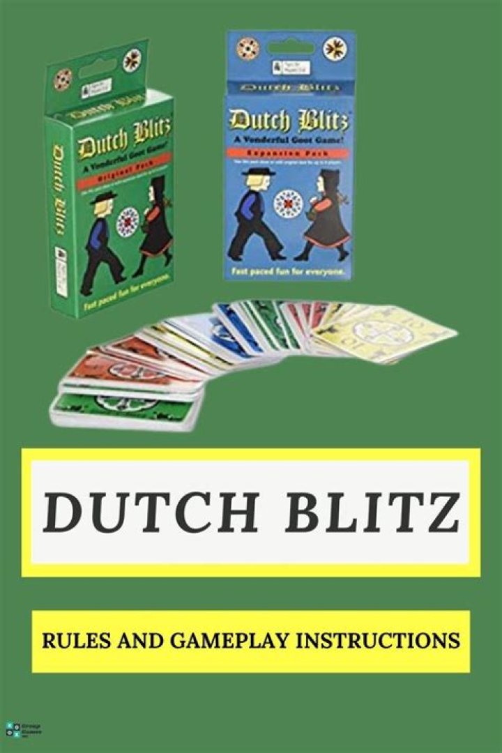 Dutch Blitz (Rules and Gameplay Instructions)