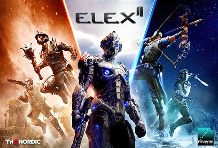 ELEX Two-Handed Weapons with Damage and requirements