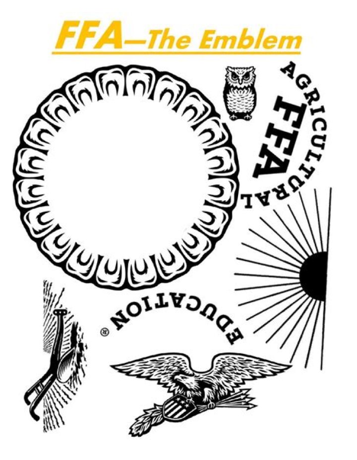 FFA Emblem — Printable Worksheet