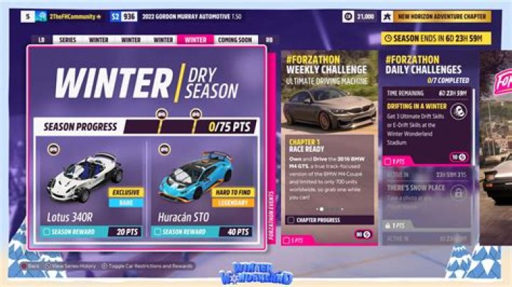 Forza Horizon 5 Winter Wonderland Week 4