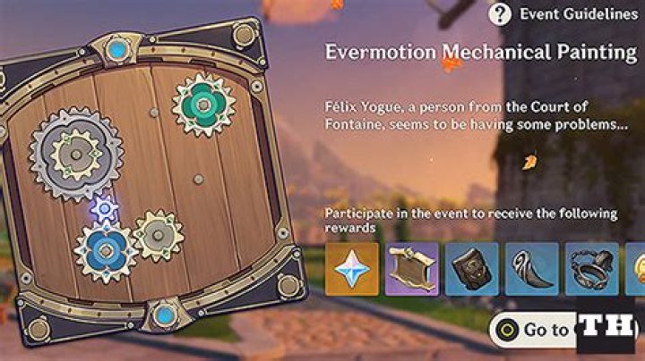 Genshin Impact: Evermotion Mechanical Painting Event Guide