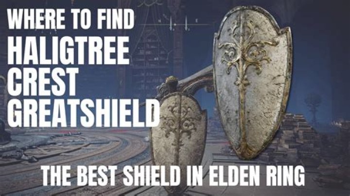 Haligtree Crest Greatshield - Elden Ring - Greatshields - Shields