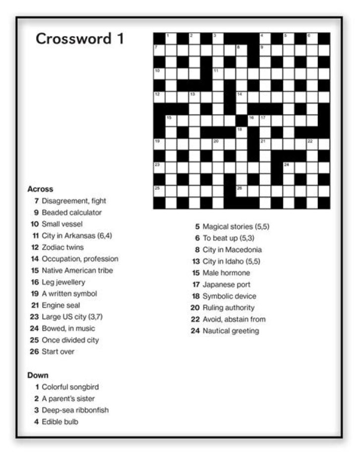 Hi Crossword Level 272 Answers • Game Solver