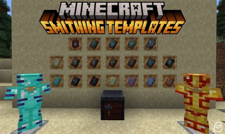 How To Craft Smithing Templates In Minecraft 1.20