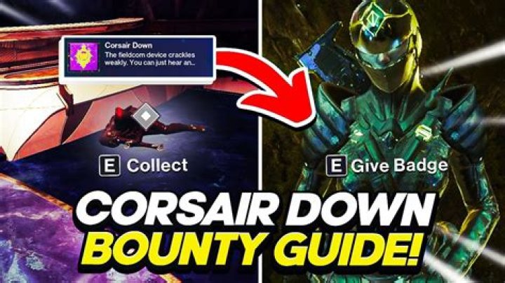 How To Get Destiny 2 Corsair Down | Locator & Tips [2023]