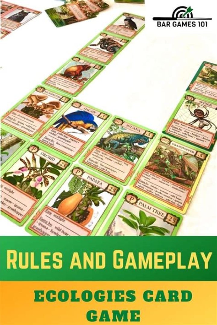 How to Play Ecologies Card Game? Rules & Strategies