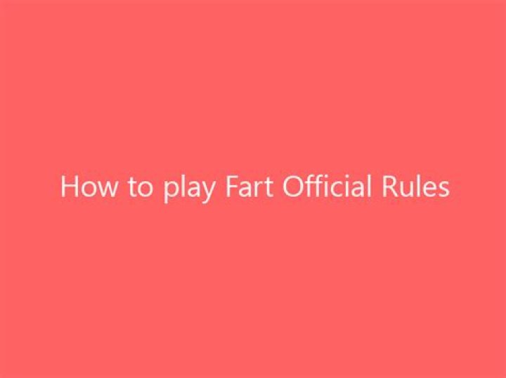 How to play Fart! | Official Rules