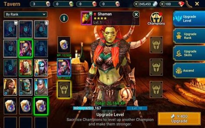 How To Upgrade And Rank Up Champions - RAID: Shadow Legends