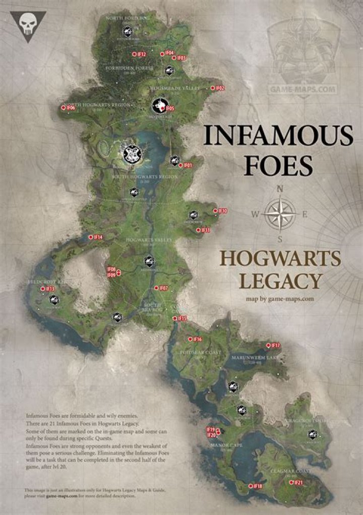 Infamous Foes in Hogwarts Legacy