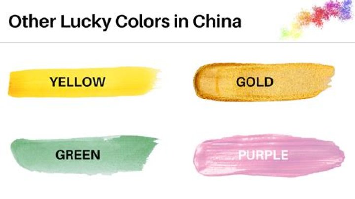 Is red a lucky color in Korea?