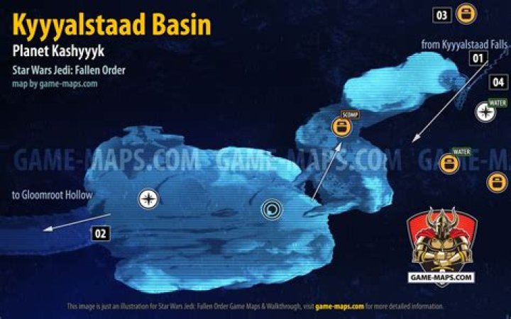 Kashyyyk Maps for Star Wars Jedi: Fallen Order