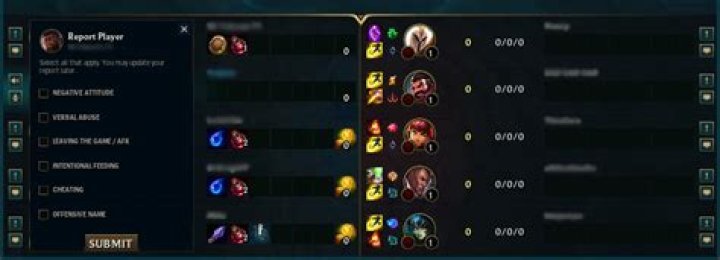 League of Legends: How To Report Players In-Game