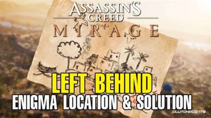 Left Behind Enigma Solution Guide