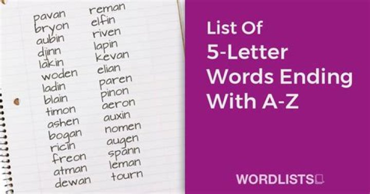 List of 5 Letter Words Ending With 'ence'