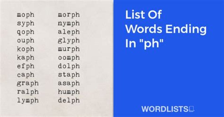 List of Words Ending With 'aph'