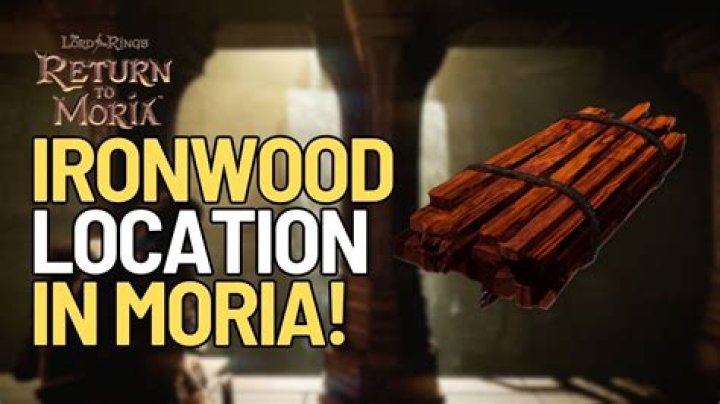 LotR: Return to Moria – Where to Find Ironwood