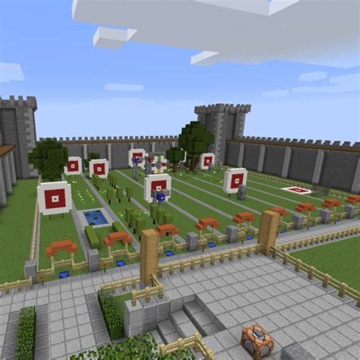 Minecraft : Archery Range : Gamer Geeks