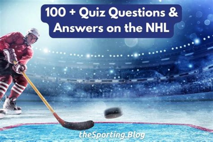 NHL Trivia Quiz