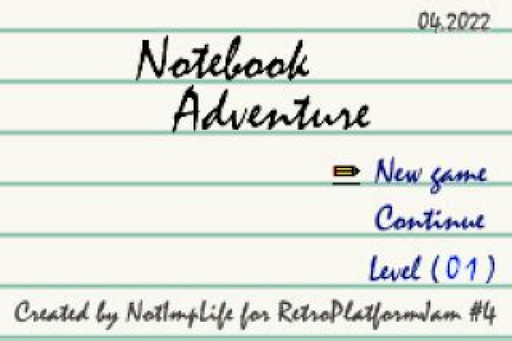 Notebook Adventure GBA - (Platform)