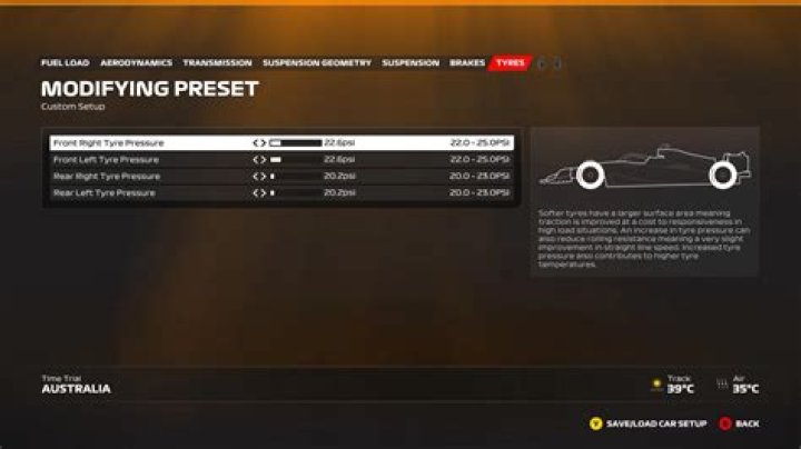 Online, career mode, & My Team settings