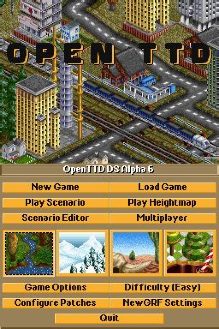 OpenTTD DS - GameBrew