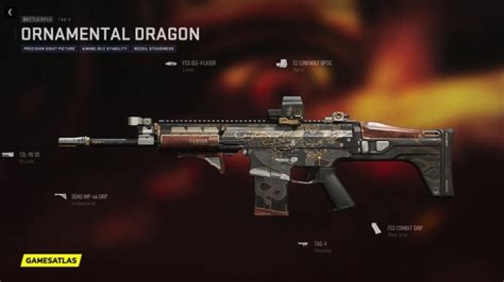 Ornamental Dragon | Warzone and Modern Warfare 2 Blueprint