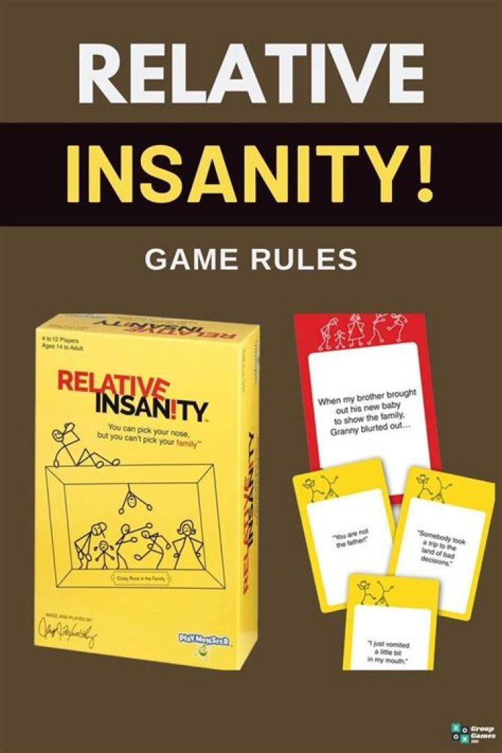 Relative Insanity Game Rules
