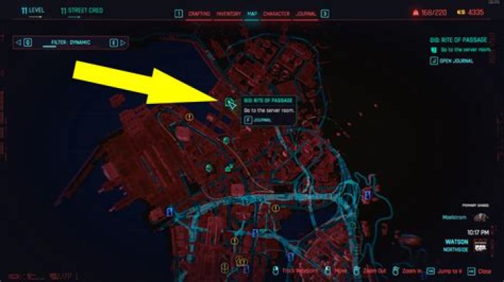 Rite of Passage Server Room Location Guide