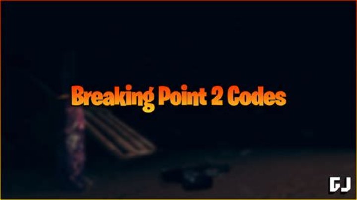 Roblox Breaking Point 2 Codes (October 2023)