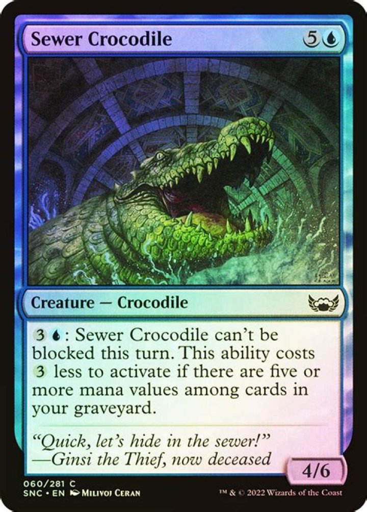 Sewer Crocodile | Streets of New Capenna