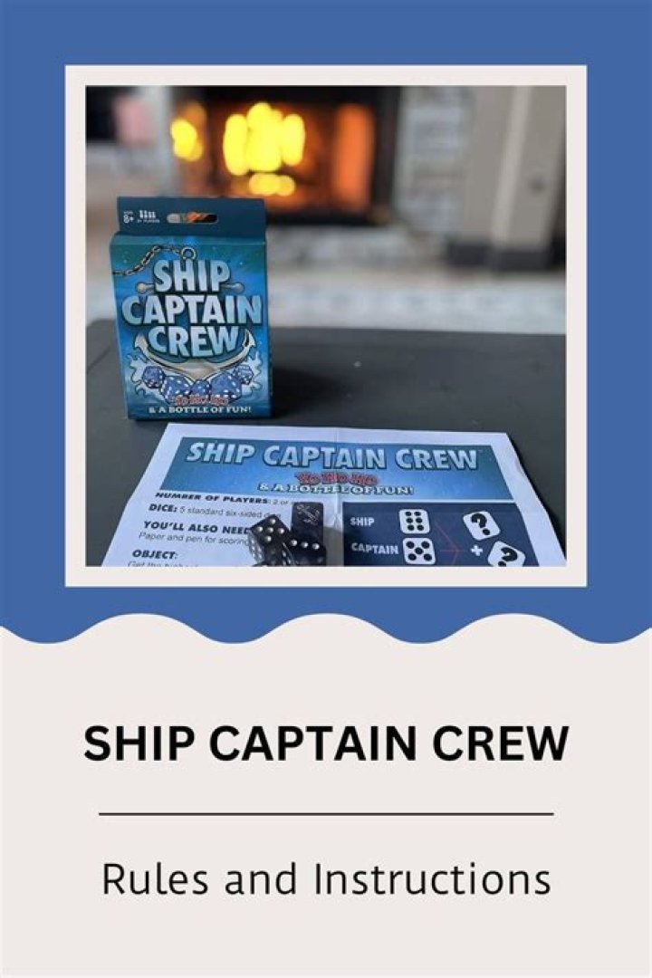 Ship Captain Crew: Rules and Instructions