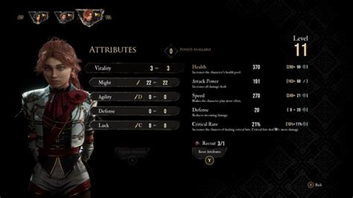 Stat and Attributes Guide - Chrono Astrea