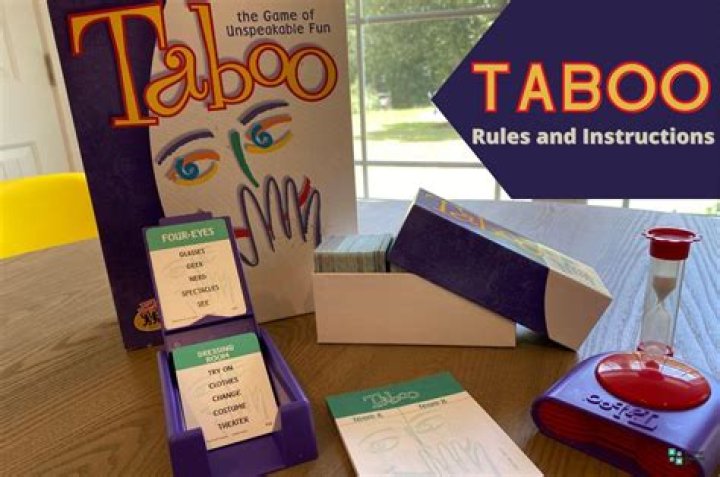 Taboo Game Rules: How to Play Taboo