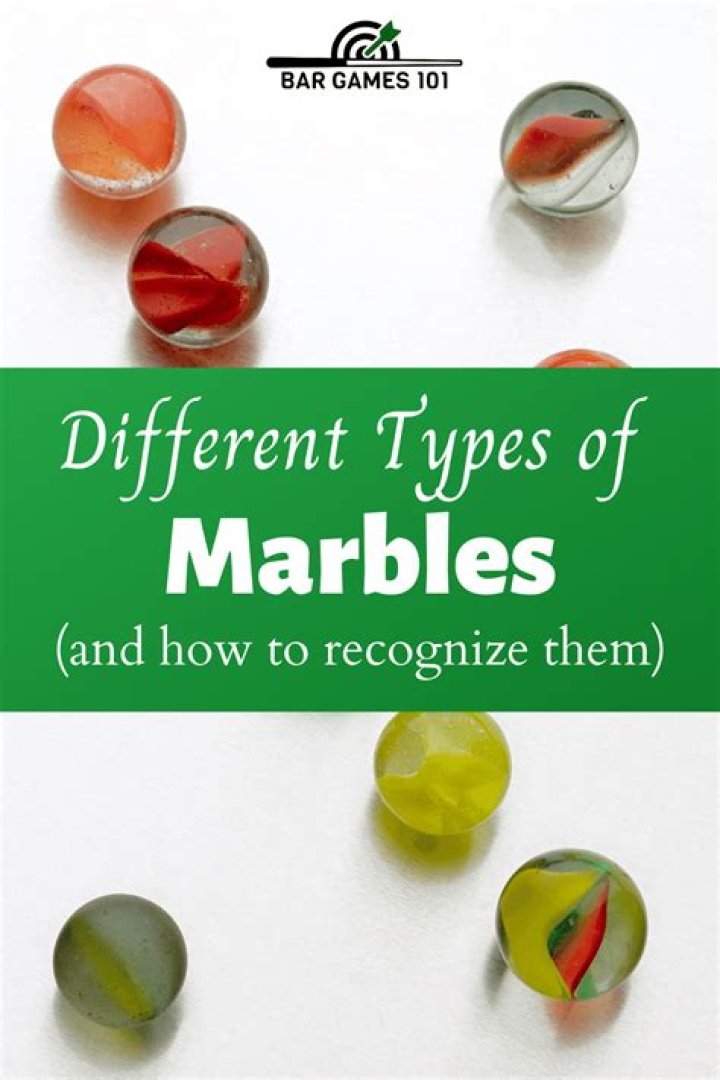 The Ultimate Guide to Different Types of Marbles