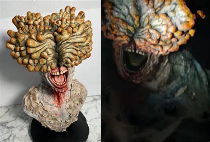 This amazing The Last of Us Clicker bust is a cake!