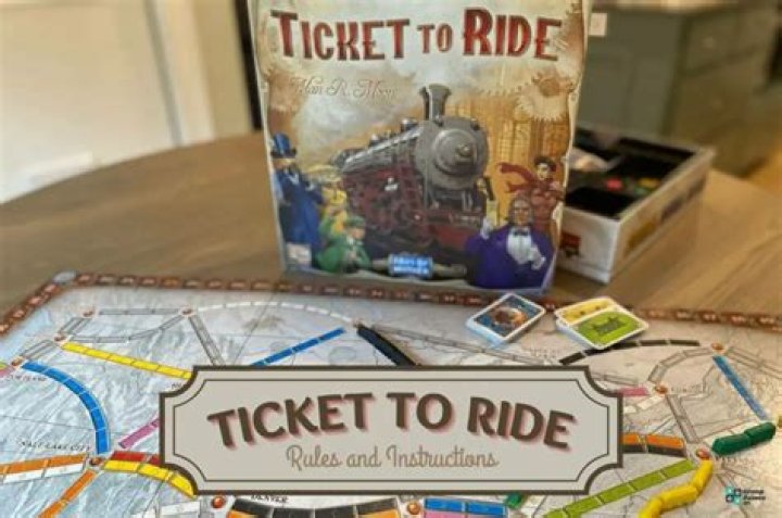 Ticket to Ride Board Game (Rules and Instructions)