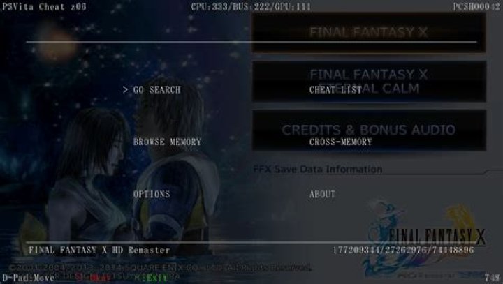 VitaCheat - Vita Homebrew Apps (Plugins)