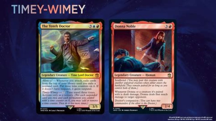 Weekly MTG Stream Unveils All Doctor Cards Featured In Magic: The Gathering — Doctor Who Set