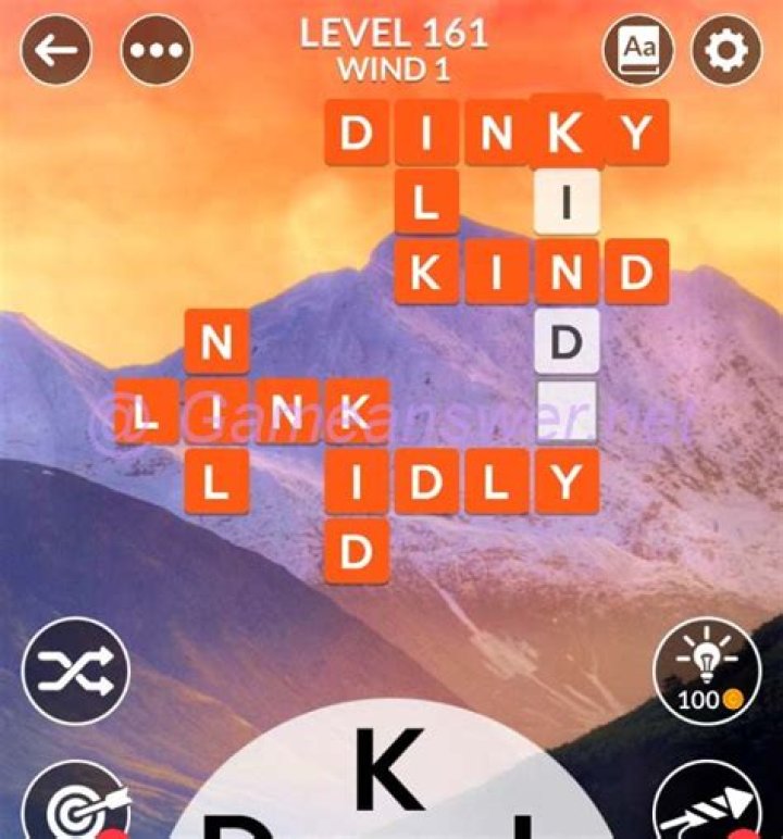 Wordscapes Level 161 Answers