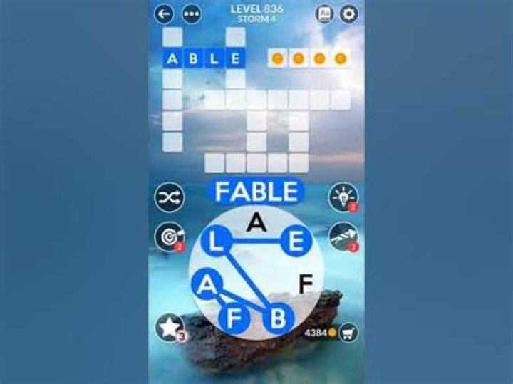 Wordscapes Level 836 Answers